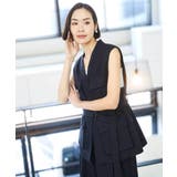 [セットアップ対応]ツイードライク フィッシャーマンジレ | MICHEL KLEIN | 詳細画像14 