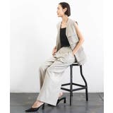 [セットアップ対応]ツイードライク フィッシャーマンジレ | MICHEL KLEIN | 詳細画像5 