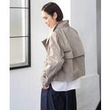 スタンドカラーショートブルゾン | MICHEL KLEIN | 詳細画像3