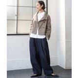 スタンドカラーショートブルゾン | MICHEL KLEIN | 詳細画像7