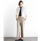 ナイロンペーパー ノーカラーブルゾン | MICHEL KLEIN | 詳細画像12 