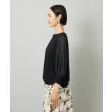 ラメチュールスリーブ異素材カットソー | MICHEL KLEIN | 詳細画像13 