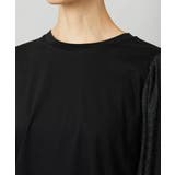 ラメチュールスリーブ異素材カットソー | MICHEL KLEIN | 詳細画像15 