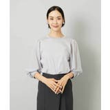 ラメチュールスリーブ異素材カットソー | MICHEL KLEIN | 詳細画像7 