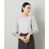 ラメチュールスリーブ異素材カットソー | MICHEL KLEIN | 詳細画像8 