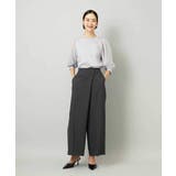 ラメチュールスリーブ異素材カットソー | MICHEL KLEIN | 詳細画像9 