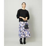 パフスリーブ異素材カットソー | MICHEL KLEIN | 詳細画像10 