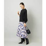 パフスリーブ異素材カットソー | MICHEL KLEIN | 詳細画像11 