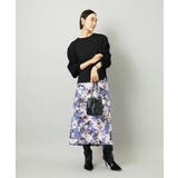 パフスリーブ異素材カットソー | MICHEL KLEIN | 詳細画像12 