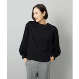 パフスリーブ異素材カットソー | MICHEL KLEIN | 詳細画像15 