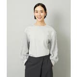 パフスリーブ異素材カットソー | MICHEL KLEIN | 詳細画像21 