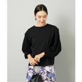 パフスリーブ異素材カットソー | MICHEL KLEIN | 詳細画像8 