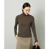 ［レイヤードにおすすめ］シアーハイネックカットソー | MICHEL KLEIN | 詳細画像12 