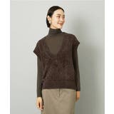 ［レイヤードにおすすめ］シアーハイネックカットソー | MICHEL KLEIN | 詳細画像17 