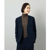 ［レイヤードにおすすめ］シアーハイネックカットソー | MICHEL KLEIN | 詳細画像3 