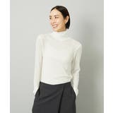 ［レイヤードにおすすめ］シアーハイネックカットソー | MICHEL KLEIN | 詳細画像47 