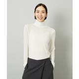 ［レイヤードにおすすめ］シアーハイネックカットソー | MICHEL KLEIN | 詳細画像85 