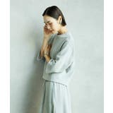 [セットアップ対応]ラメ裏毛プルオーバー | MICHEL KLEIN | 詳細画像2 