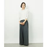 ［レイヤードに最適］シアークルーネックPO | MICHEL KLEIN | 詳細画像15 