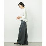 ［レイヤードに最適］シアークルーネックPO | MICHEL KLEIN | 詳細画像17 