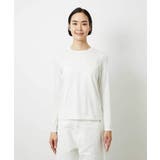 ［レイヤードに最適］シアークルーネックPO | MICHEL KLEIN | 詳細画像18 