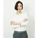 ［レイヤードに最適］シアークルーネックPO | MICHEL KLEIN | 詳細画像2 