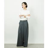 ［レイヤードに最適］シアークルーネックPO | MICHEL KLEIN | 詳細画像5 