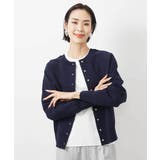 ワンポイント刺繍ロングスリーブカットソー | MICHEL KLEIN | 詳細画像24