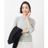 ミント | ハイストレッチシアーレイヤードカットソー | MICHEL KLEIN