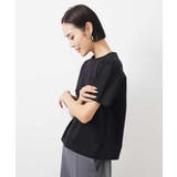 ワンポイント刺繍Tシャツ(WEB限定カラーあり) | MICHEL KLEIN | 詳細画像3