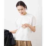 ホワイト | ワンポイント刺繍Tシャツ(WEB限定カラーあり) | MICHEL KLEIN
