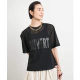 ブラック | ロゴメッシュプルオーバー | MICHEL KLEIN