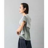 クラックプリントロゴTシャツ | MICHEL KLEIN | 詳細画像23