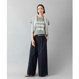 クラックプリントロゴTシャツ | MICHEL KLEIN | 詳細画像24