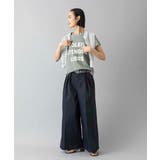クラックプリントロゴTシャツ | MICHEL KLEIN | 詳細画像25