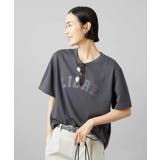 ダークグレー | ボクシ―ロゴTシャツ | MICHEL KLEIN