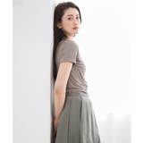 [遮熱効果素材]クリーンシルエットTシャツ | MICHEL KLEIN | 詳細画像35 