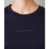 ミニマルロゴTシャツ | MICHEL KLEIN | 詳細画像18