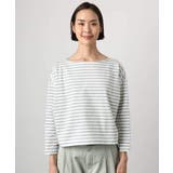 タックデザイン バスクボーダーTシャツ | MICHEL KLEIN | 詳細画像14 