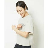 リバースサイドプリントロゴTシャツ | MICHEL KLEIN | 詳細画像13