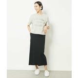 リバースサイドプリントロゴTシャツ | MICHEL KLEIN | 詳細画像18