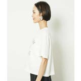リバースサイドプリントロゴTシャツ | MICHEL KLEIN | 詳細画像22