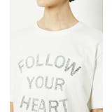 リバースサイドプリントロゴTシャツ | MICHEL KLEIN | 詳細画像24