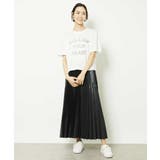 リバースサイドプリントロゴTシャツ | MICHEL KLEIN | 詳細画像9