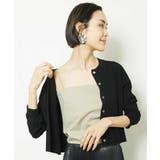 グリーン(30) | ［カップ付き］ストレッチポンチキャミソール | MICHEL KLEIN