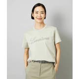 メタリックチェーンテープ刺繍ロゴTシャツ | MICHEL KLEIN | 詳細画像5