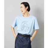 透明箔プリントボーダーTシャツ | MICHEL KLEIN | 詳細画像13 