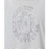 透明箔プリントボーダーTシャツ | MICHEL KLEIN | 詳細画像25 