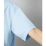 透明箔プリントボーダーTシャツ | MICHEL KLEIN | 詳細画像31 