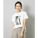 ホワイト | [WEB限定カラー]フォトTシャツ | MICHEL KLEIN